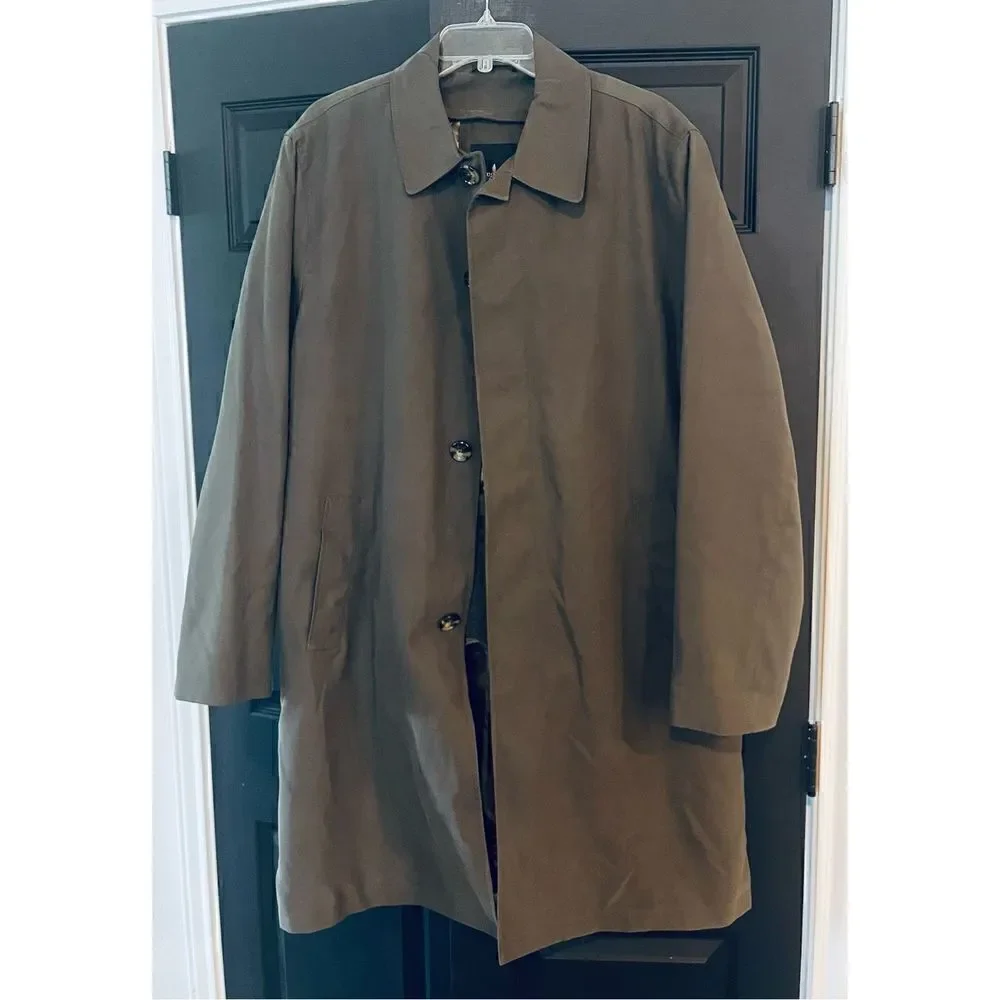 LONDON FOG Men's Durham Rain Coat